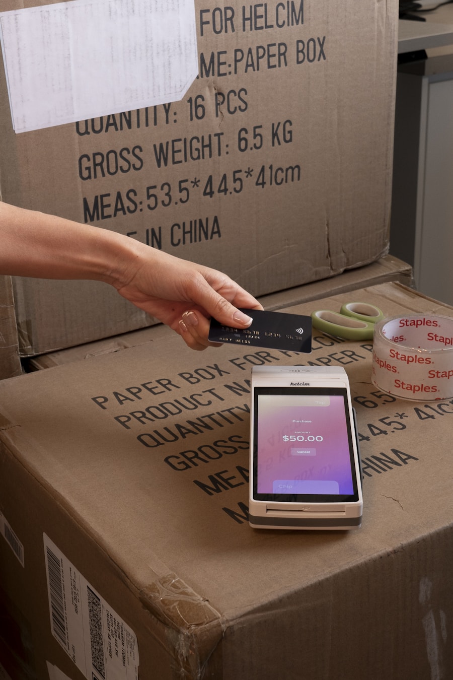 Pago electrónico para una tienda en línea